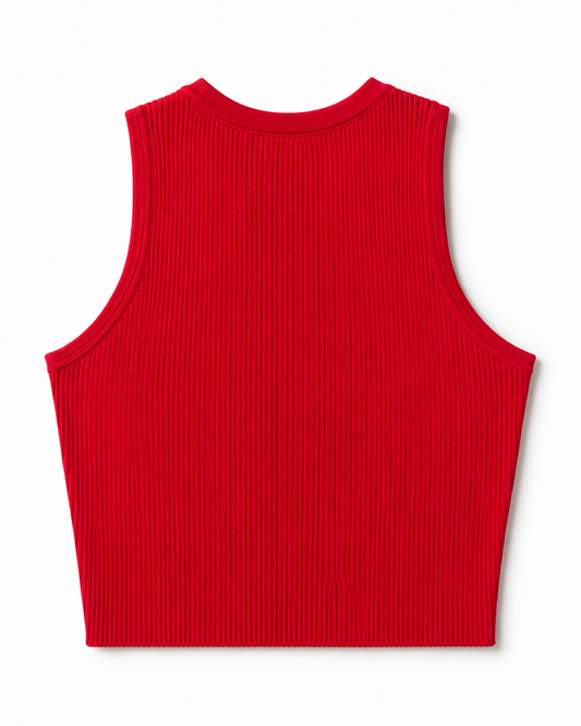 Scarlet Muse Rib Tank