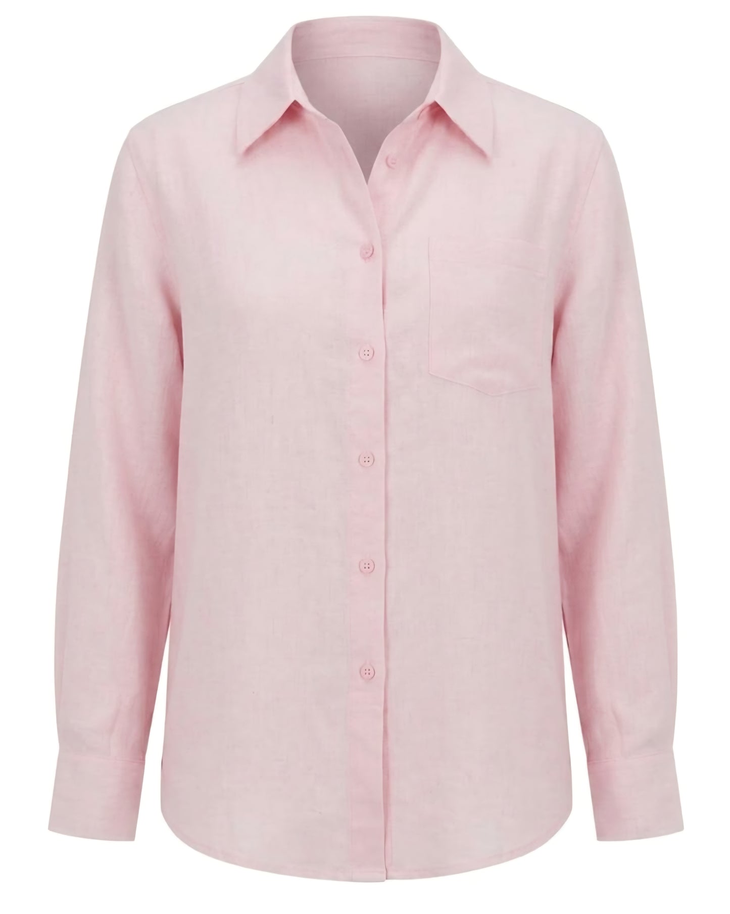 Blush Pink Tailored Formal Shirt