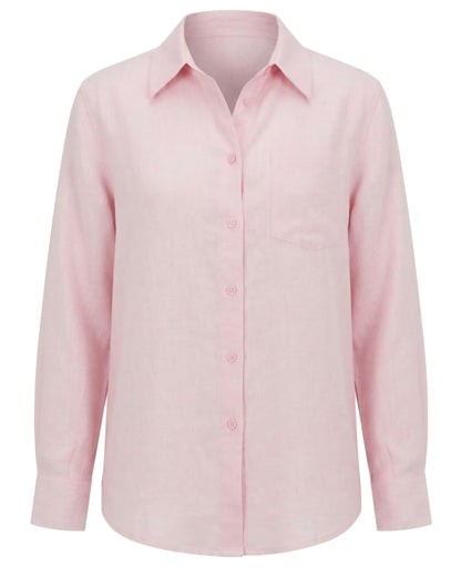 Blush Pink Tailored Formal Shirt