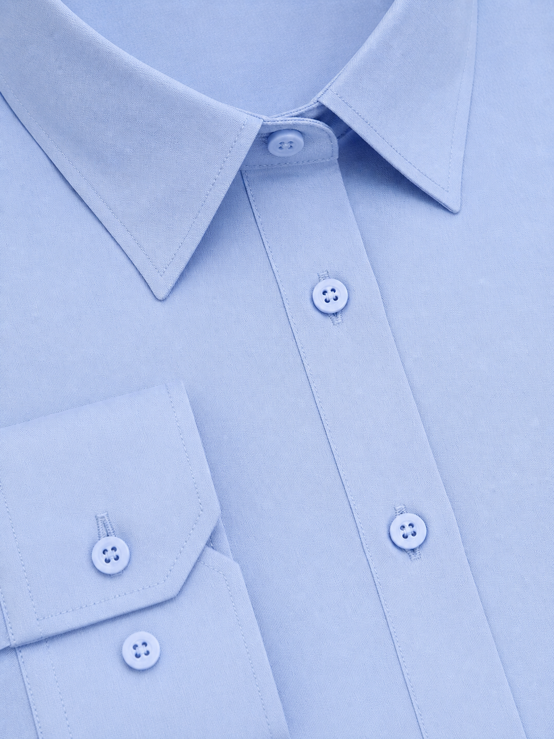 Sky Blue Tailored Formal Shirt