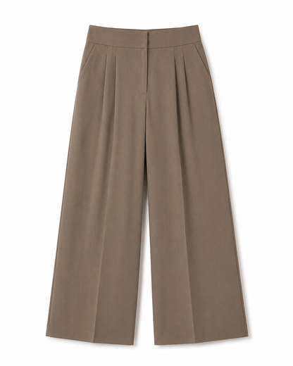 The Estate Taupe Tailored Trouser