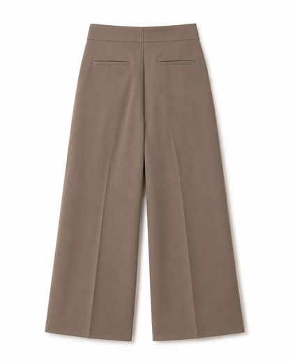 The Estate Taupe Tailored Trouser