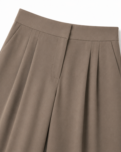 The Estate Taupe Tailored Trouser