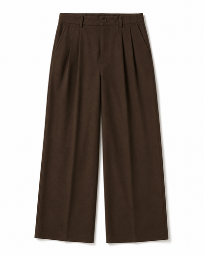 Dark Cocoa Tailored Pants