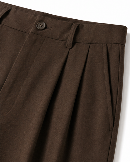 Dark Cocoa Tailored Pants