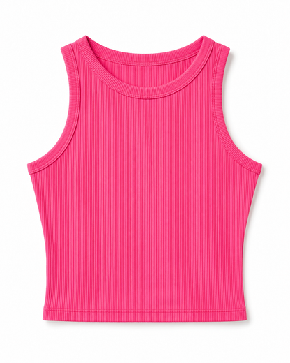 Élan Ribbed Crop Tank