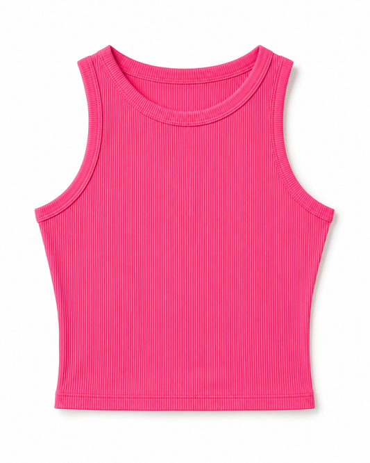 Élan Ribbed Crop Tank