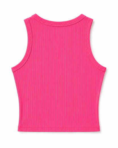 Élan Ribbed Crop Tank