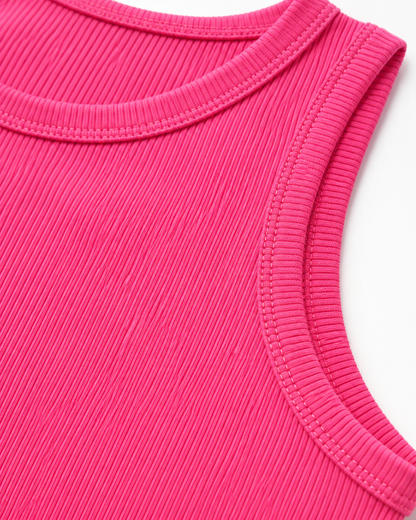 Élan Ribbed Crop Tank