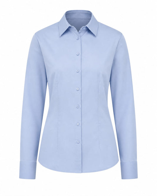Sky Blue Tailored Formal Shirt